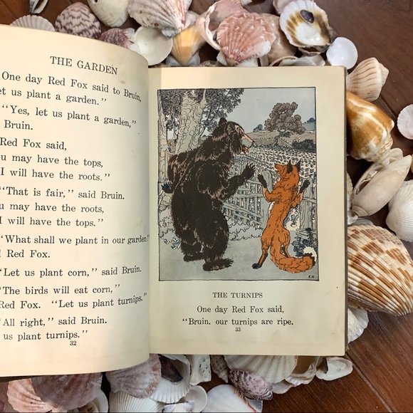 1918 Vintage Green Hardcover Children’s Book - Picture 9 of 15